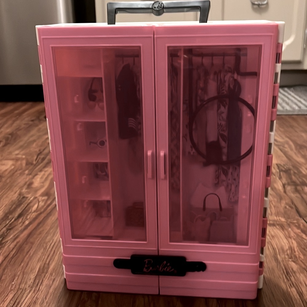 Barbie Closet with Barbie hook closure. Closet only no clothes included